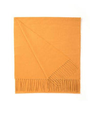 Load image into Gallery viewer, Cashmere scarf- Inca gold.