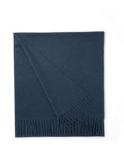 Load image into Gallery viewer, Cashmere scarf- Eclipse Blue