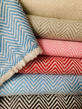 Load image into Gallery viewer, Cashmere Herrinbone Blankets