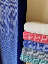 Load image into Gallery viewer, Cashmere Herrinbone Blankets