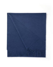 Lade das Bild in den Galerie-Viewer, Cashmere scarf- twilight blue
